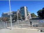 Palo Alto Station with the Amazon office in the background